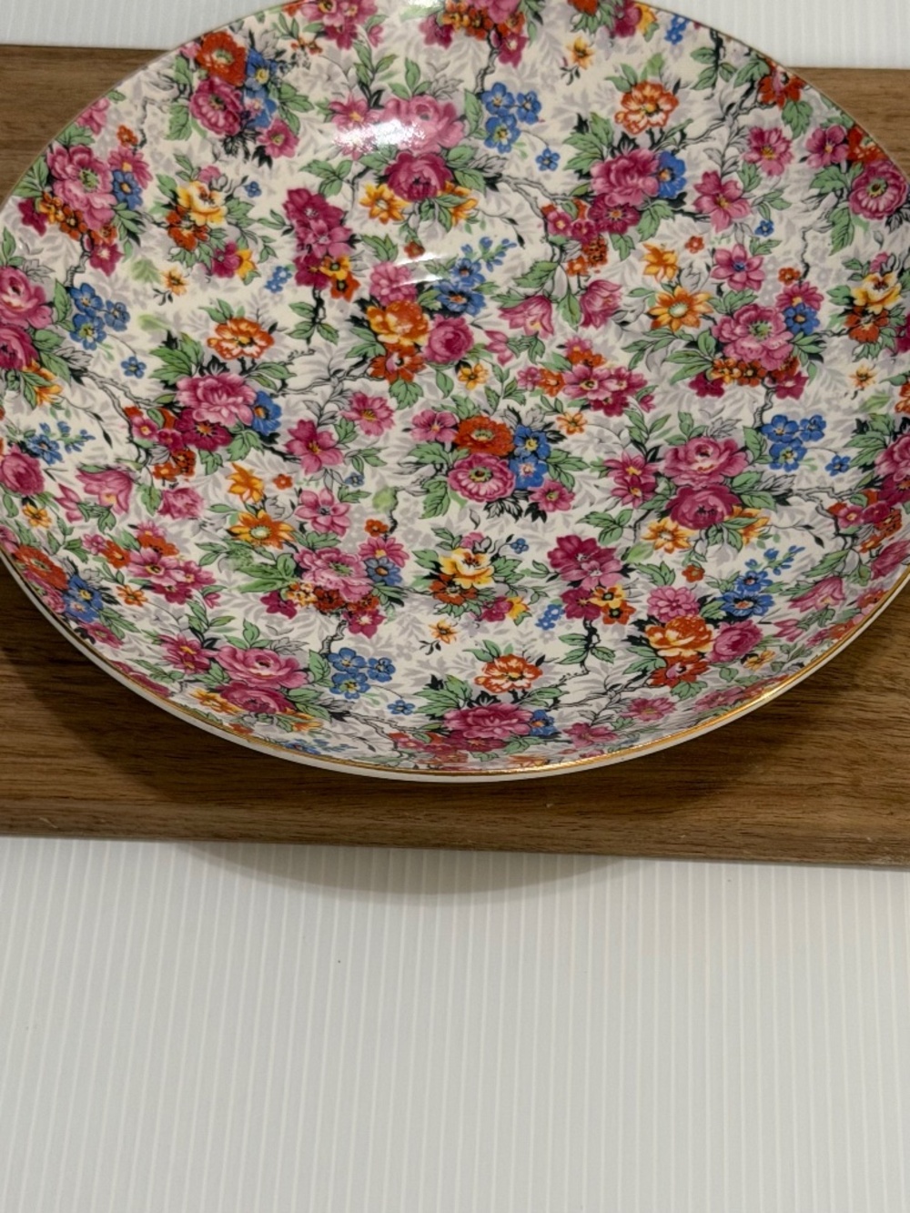 Vintage Lord Nelson Ware "Marina" Chintz Plate - Made in England